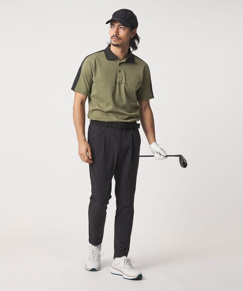 UNITED ARROWS GOLF(ユナイテッドアローズゴルフ)の「メンズ コンビ ポロシャツ ストレッチ(ポロシャツ・メンズ・グレー系/オリーブ・L/M/XL)」の7枚目の写真