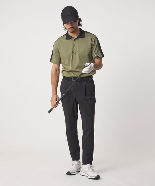 UNITED ARROWS GOLF(ユナイテッドアローズゴルフ)の「メンズ コンビ ポロシャツ ストレッチ(ポロシャツ・メンズ・グレー系/オリーブ・L/M/XL)」の8枚目の写真