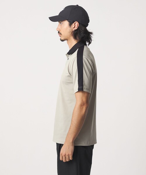 UNITED ARROWS GOLF(ユナイテッドアローズゴルフ)の「メンズ コンビ ポロシャツ ストレッチ(ポロシャツ・メンズ・グレー系/オリーブ・L/M/XL)」の19枚目の写真