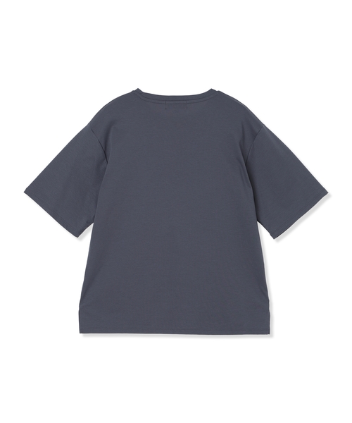 LE SOUK HOLIDAY(ルスークホリデー)の「ワッペンロゴTシャツ【接触冷感・吸水速乾】(Tシャツ/カットソー・レディース・ブラック/チャコールグレー・M/L)」の19枚目の写真
