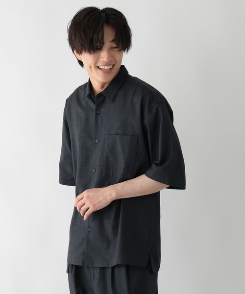 GLOBAL WORK（グローバルワーク）の「アーバンデニムシャツ/AIR/638141（シャツ/ブラウス・メンズ・ダークブルー/ブルー系その他6・X-LARGE/LARGE/SMALL/MEDIUM）」の8枚目の写真
