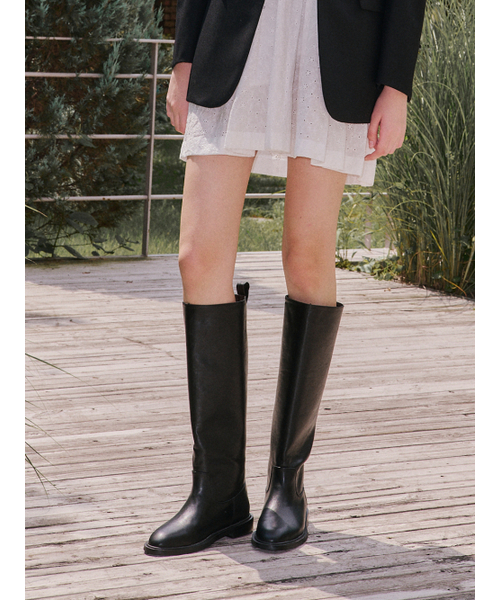 APTO(アプト)の「ジェシカ ロングブーツ AFFB017(ブーツ・レディース・ブラック・23cm/23.5cm/24cm/24.5cm/25cm)」の3枚目の写真
