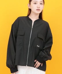 Orale! シアーチェックブルゾン