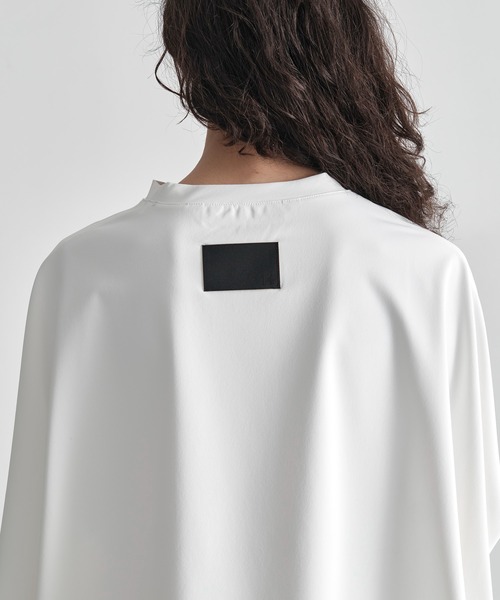タイムセール❗️COGTHEBIGSMOKE ホワイト シャツ❁0262 COGTHEBIGSMOKE/コグザビッグスモーク】NORMA TOP/クルーネックタックT