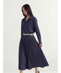 ACUD（アクド）の「Glossy Set-Up Two-Piece _Denim（ワンピース）」