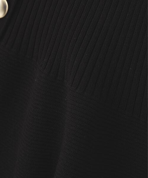 PROPORTION BODY DRESSING(プロポーションボディドレッシング)の「【追加生産決定!】部分シアーペプラムニット / 1216270606(ニット/セーター・レディース・ホワイト系その他/グレー/ブラック/ピンク・SMALL/MEDIUM)」の5枚目の写真