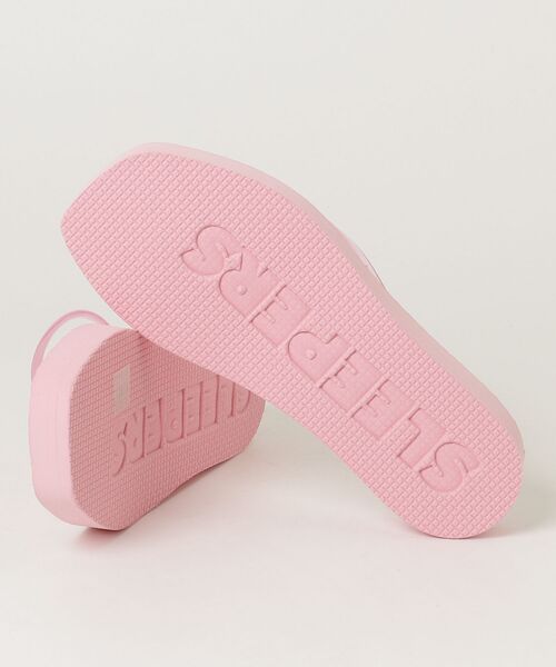 SHIPS（シップス）の「SLEEPERS PLATFORM TRANSPARENT（サンダル・レディース・ダークブラウン/ピンク/ブラック・36/37/38）」の5枚目の写真