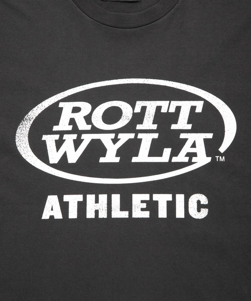 ROTTWEILER（ロットワイラー）の「ATHLETIC  TEE（Tシャツ/カットソー・メンズ・ブラック・S/M/L/XL）」の4枚目の写真