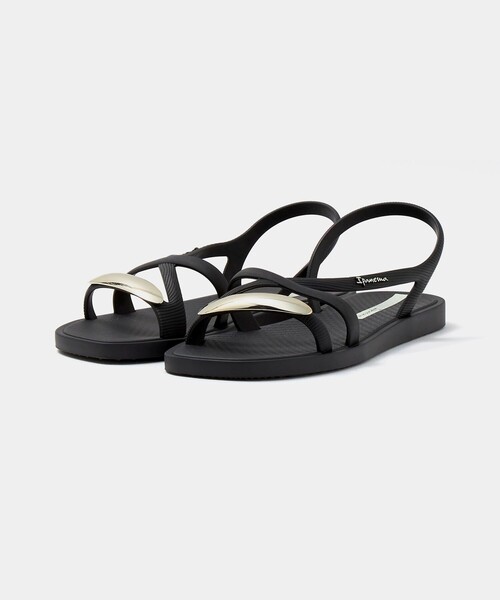 IPANEMA(イパネマ)の「<Ipanema>GO CHIC サンダル(サンダル・レディース・ブラック/ダークブラウン・35/36/34)」の3枚目の写真