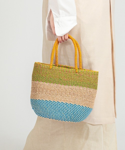 セール】【The Bagmati/ザバグマティ】かごバッグ マニラ麻（アバカ