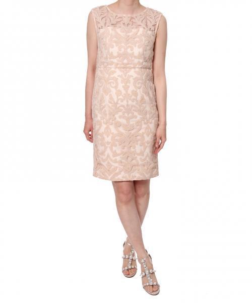 GRACE CONTINENTAL（グレースコンチネンタル）の「ラメコード刺繍ワンピース（ドレス・レディース・ブラック/ベージュ/ブルー・36/38/34）」の5枚目の写真