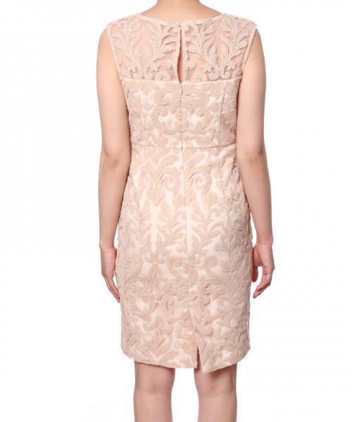 GRACE CONTINENTAL（グレースコンチネンタル）の「ラメコード刺繍ワンピース（ドレス・レディース・ブラック/ベージュ/ブルー・36/38/34）」の11枚目の写真