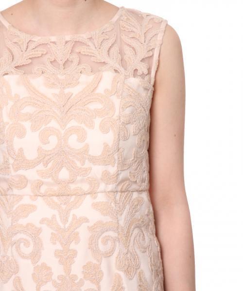 GRACE CONTINENTAL（グレースコンチネンタル）の「ラメコード刺繍ワンピース（ドレス・レディース・ブラック/ベージュ/ブルー・36/38/34）」の10枚目の写真