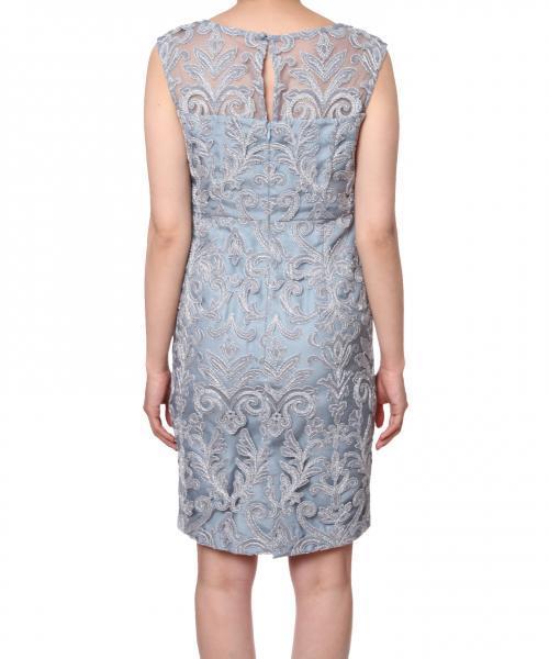 GRACE CONTINENTAL（グレースコンチネンタル）の「ラメコード刺繍ワンピース（ドレス・レディース・ブラック/ベージュ/ブルー・36/38/34）」の7枚目の写真