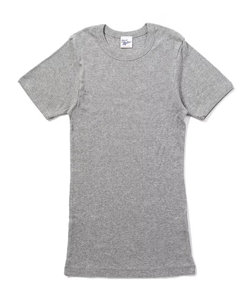 MILLER(ミラー)の「R.P.miller/ミラー RIB CREW NECKラウンドネックTシャツ メンズ 2026年 夏 夏服(Tシャツ/カットソー・メンズ・ホワイト/ブラック/グレー/グレー系・M/L/LL)」の22枚目の写真