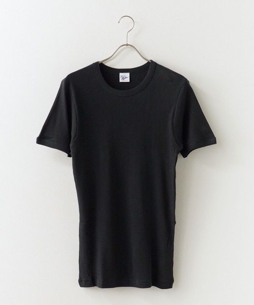 MILLER(ミラー)の「R.P.miller/ミラー RIB CREW NECKラウンドネックTシャツ メンズ 2026年 夏 夏服(Tシャツ/カットソー・メンズ・ホワイト/ブラック/グレー/グレー系・M/L/LL)」の12枚目の写真