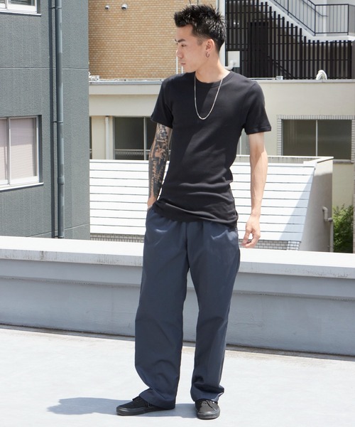 MILLER(ミラー)の「R.P.miller/ミラー RIB CREW NECKラウンドネックTシャツ メンズ 2026年 夏 夏服(Tシャツ/カットソー・メンズ・ホワイト/ブラック/グレー/グレー系・M/L/LL)」の17枚目の写真