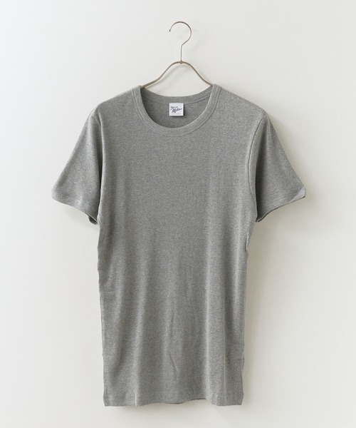 MILLER(ミラー)の「R.P.miller/ミラー RIB CREW NECKラウンドネックTシャツ メンズ 2026年 夏 夏服(Tシャツ/カットソー・メンズ・ホワイト/ブラック/グレー/グレー系・M/L/LL)」の21枚目の写真