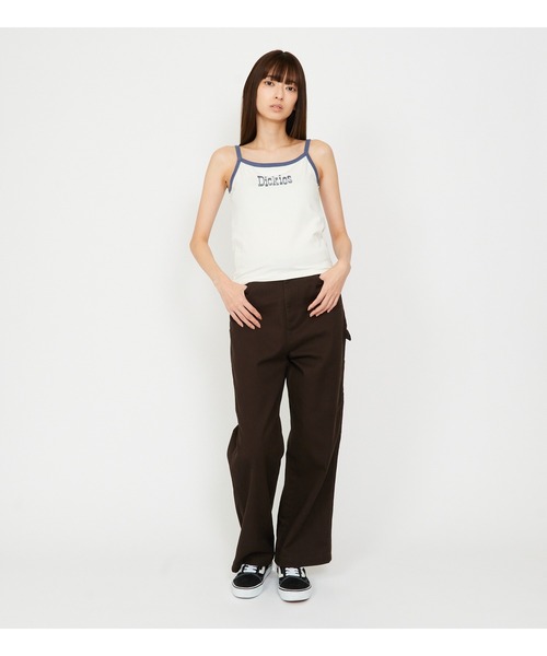 Dickies(ディッキーズ)の「Dickies/ディッキーズ プリントキャミソール(キャミソール・レディース・ホワイト/ブルー・X-SMALL/SMALL/MEDIUM)」の8枚目の写真