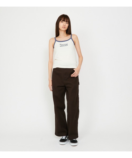 Dickies(ディッキーズ)の「Dickies/ディッキーズ プリントキャミソール(キャミソール・レディース・ホワイト/ブルー・X-SMALL/SMALL/MEDIUM)」の7枚目の写真
