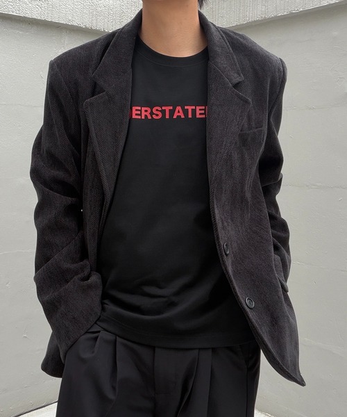 UNDERSTATEMENTs(アンダーステイトメント)の「【ユニセックス】UNDERSTATEMENTsロゴプリントロングスリーブTシャツ(Tシャツ/カットソー・メンズ・ネイビー/ブラック/ホワイト/チャコールグレー・MEDIUM/LARGE)」の2枚目の写真