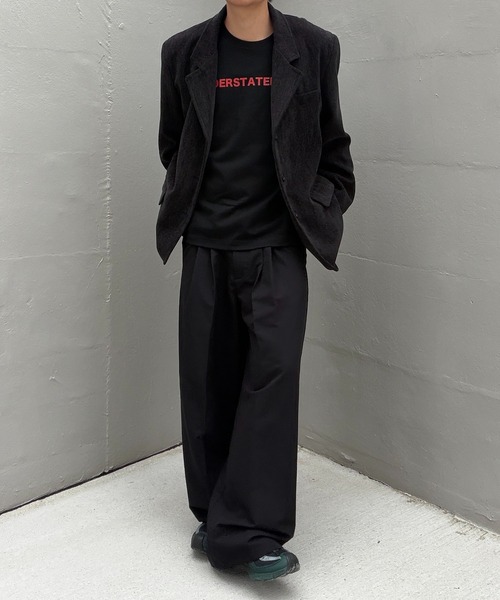 UNDERSTATEMENTs(アンダーステイトメント)の「【ユニセックス】UNDERSTATEMENTsロゴプリントロングスリーブTシャツ(Tシャツ/カットソー・メンズ・ネイビー/ブラック/ホワイト/チャコールグレー・MEDIUM/LARGE)」の16枚目の写真