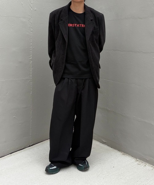 UNDERSTATEMENTs(アンダーステイトメント)の「【ユニセックス】UNDERSTATEMENTsロゴプリントロングスリーブTシャツ(Tシャツ/カットソー・メンズ・ネイビー/ブラック/ホワイト/チャコールグレー・MEDIUM/LARGE)」の18枚目の写真