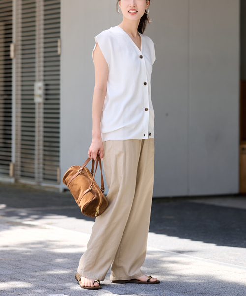 FRAMeWORK(フレームワーク)の「≪追加≫AULENTTI/オウレンティ DUFFEL SHOULDER バッグ 2(ショルダーバッグ・レディース・キャメル/ブラック・FREE)」の19枚目の写真