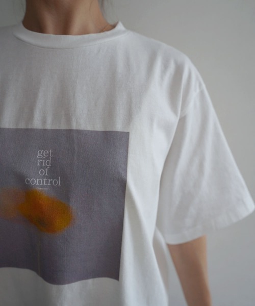Rashik(ラシク)の「【Rashik】フラワーフォトプリントTシャツ UVカット 接触 冷感(Tシャツ/カットソー・レディース・ピンク/イエロー・FREE)」の16枚目の写真