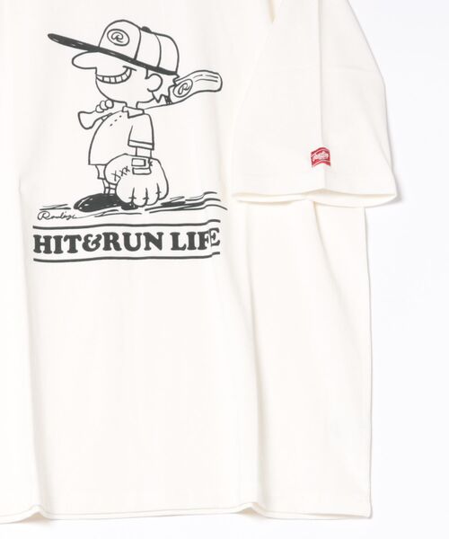 ARCHIVER(アーカイバ)の「【RS】【Rawlings/ローリングス】BASEBALL BOY T / ベースボールTシャツ(Tシャツ/カットソー・メンズ・ホワイト/ブラック・LARGE/MEDIUM/X-LARGE)」の4枚目の写真