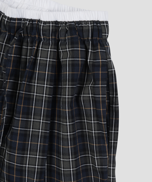Verdnt（バーダント）の「チェックレイヤードワンタックワイドパンツ[グリーン]（その他パンツ・レディース・その他・SMALL/MEDIUM）」の9枚目の写真