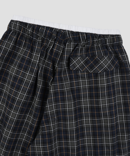 Verdnt（バーダント）の「チェックレイヤードワンタックワイドパンツ[グリーン]（その他パンツ・レディース・その他・SMALL/MEDIUM）」の10枚目の写真