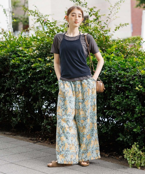 GEORGE'S(ジョージズ)の「ベロアホルターキャミセット(Tシャツ/カットソー・レディース・レッド系その他/ブルー系その他/グレー系その他・FREE)」の5枚目の写真