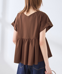 ペプラムTシャツ