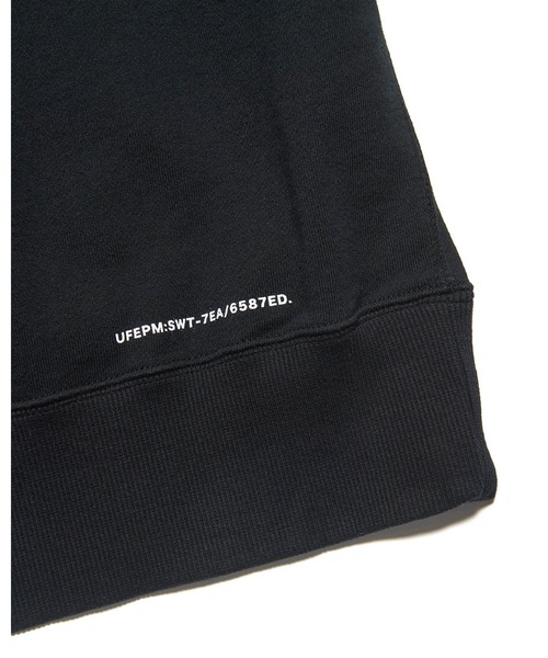 uniform experiment（ユニフォームエクスペリメント）の「LOOSE SWEAT HOODIE（パーカー・メンズ・ホワイト/ブラック/ネイビー・1/2/3/4/5）」の10枚目の写真