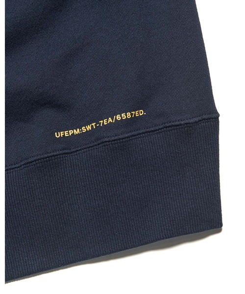 uniform experiment（ユニフォームエクスペリメント）の「LOOSE SWEAT HOODIE（パーカー・メンズ・ホワイト/ブラック/ネイビー・1/2/3/4/5）」の13枚目の写真