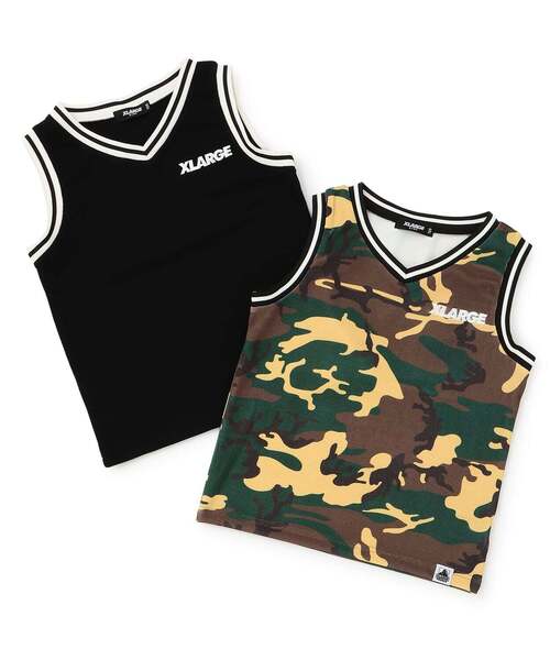 XLARGE KIDS(エクストララージキッズ)の「ワッフルタンクトップ(タンクトップ・キッズ・ブラック/カラフル・140cm/130cm/120cm/100cm/110cm)」の7枚目の写真