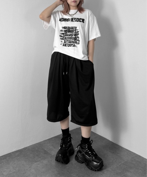 jiasecond.(ジアセカンド)の「【jiasecond.】スウェットハーフパンツ / ボトムス パンツ ハーフ丈 スウェット ベーシック ブラック グレー ライトグレー ZOZOTOWN限定(スウェットパンツ・レディース・グレー/ライトグレー/ブラック・FREE)」の6枚目の写真