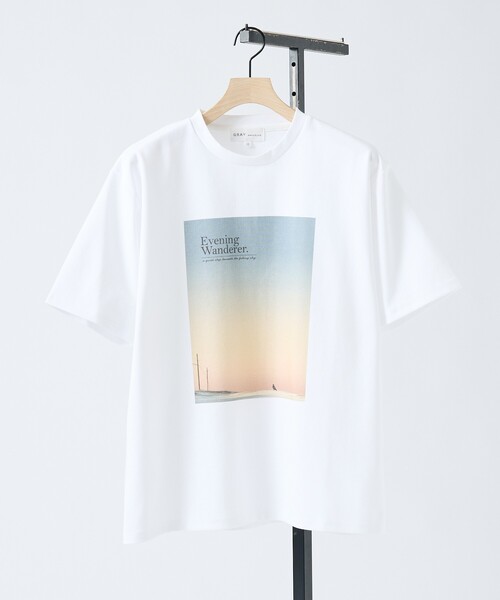 ABAHOUSE GRAY(アバハウスグレイ)の「【BIRD】 グラフィックTシャツ(Tシャツ/カットソー・メンズ・グリーン/オレンジ/ブルー・46/48)」の12枚目の写真