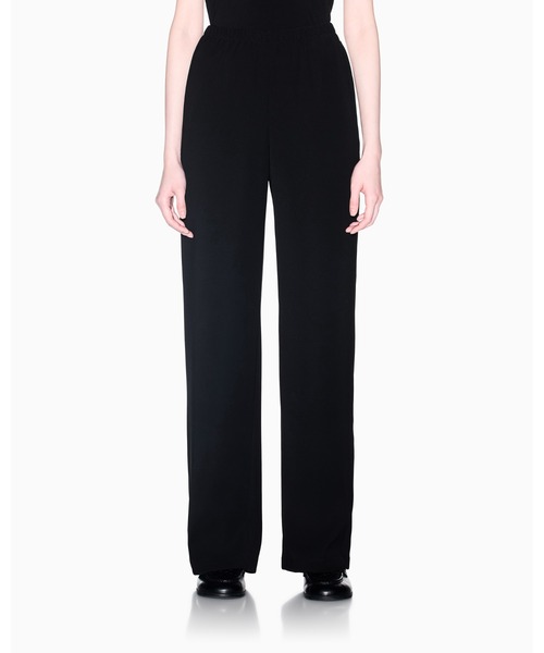 ARMANI EXCHANGE（アルマーニエクスチェンジ）の「【A|X アルマーニ エクスチェンジ】axロゴ ワイドレッグ リラックスパンツ（ZOZO限定カラー含）（その他パンツ・レディース・ブラック/ライトベージュ・0/6/4/2）」の2枚目の写真