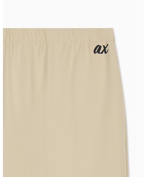 ARMANI EXCHANGE（アルマーニエクスチェンジ）の「【A|X アルマーニ エクスチェンジ】axロゴ ワイドレッグ リラックスパンツ（ZOZO限定カラー含）（その他パンツ・レディース・ブラック/ライトベージュ・0/6/4/2）」の7枚目の写真