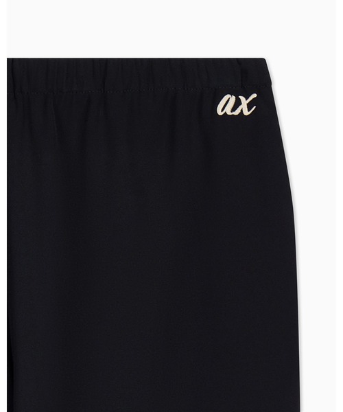 ARMANI EXCHANGE（アルマーニエクスチェンジ）の「【A|X アルマーニ エクスチェンジ】axロゴ ワイドレッグ リラックスパンツ（ZOZO限定カラー含）（その他パンツ・レディース・ブラック/ライトベージュ・0/6/4/2）」の12枚目の写真