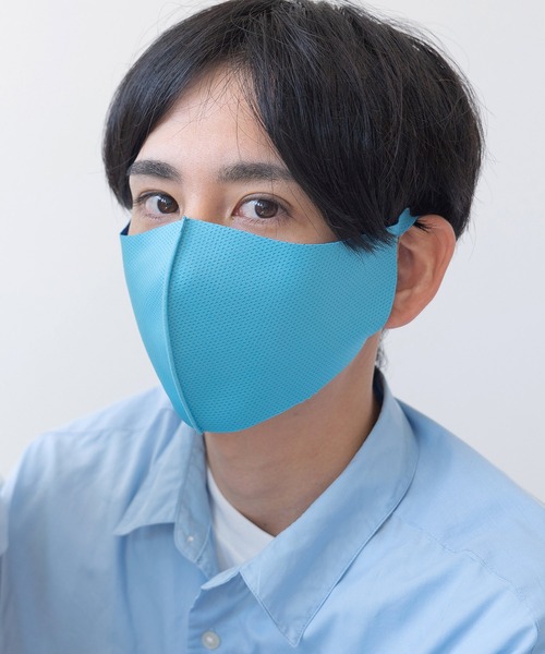 PR01.(ピーアールワン)の「IKplus UVカットフェイスカバー両面メッシュマスク 2層構造 MA-59W(マスク・レディース・ライトグレー/ブルー/ライトベージュ/オフホワイト/ライトブルー/ブラック・MEDIUM)」の20枚目の写真