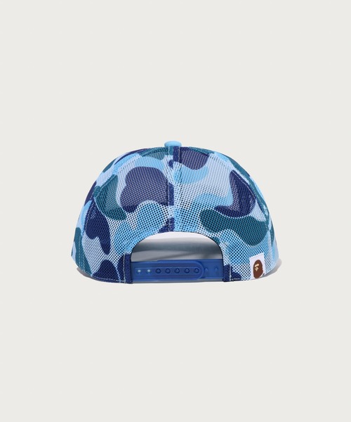 A BATHING APE(アベイシングエイプ)の「ABC CAMO STA MESH CAP(キャップ・メンズ・ブルー/ピンク/グリーン・FREE)」の8枚目の写真