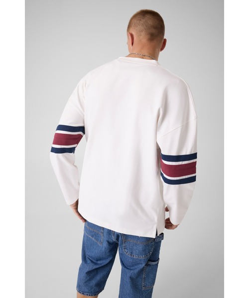 GUESS JEANS Hockey Jersey Tシャツ 長袖 ロンT | GUESS(ゲス) JAPAN