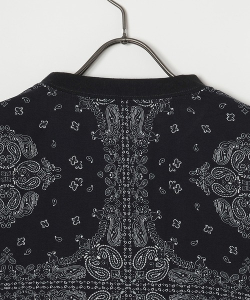 GEORGE'S（ジョージズ）の「【MENS】バンダナ切替Tシャツ（Tシャツ/カットソー・メンズ・オフホワイト/ブラック・MEDIUM/LARGE）」の10枚目の写真