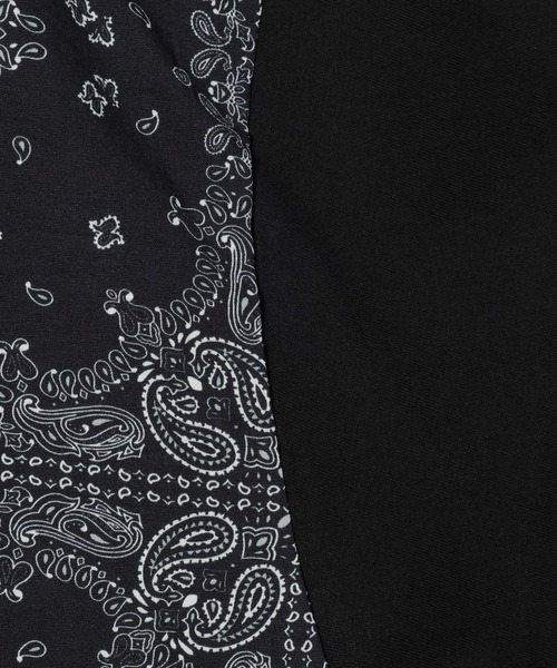 GEORGE'S（ジョージズ）の「【MENS】バンダナ切替Tシャツ（Tシャツ/カットソー・メンズ・オフホワイト/ブラック・MEDIUM/LARGE）」の12枚目の写真