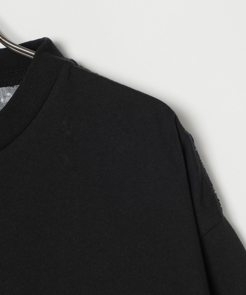 GEORGE'S（ジョージズ）の「【MENS】バンダナ切替Tシャツ（Tシャツ/カットソー・メンズ・オフホワイト/ブラック・MEDIUM/LARGE）」の5枚目の写真
