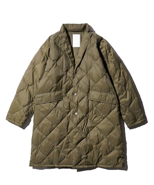made in standard (メイドインスタンダード)の「MADE IN STANDARD / メイドインスタンダード 700FP Premium Down Reversible Chester Coat リバーシブル ダウン チェスターコート 撥水(ダウンジャケット/コート・メンズ・ブラック/オリーブ/ブラウン系・SMALL/MEDIUM/LARGE)」の3枚目の写真