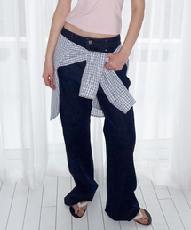 BOOTSCUT DENIM PANTS INDIGO